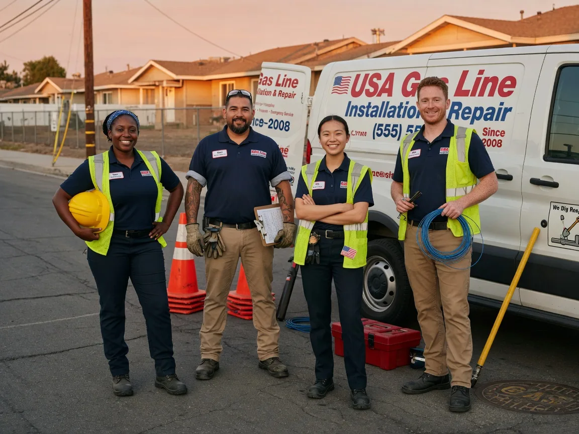 Gas Line Installation company in Dorris, CA